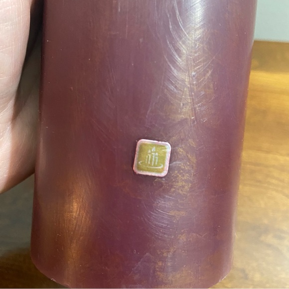 PartyLite Mulberry Pillar 3x9 Candle New in Box Retired Scent - Picture 4 of 5